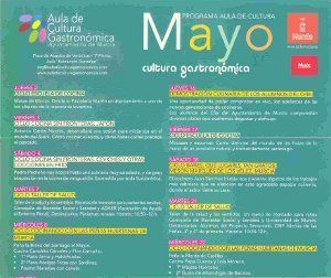 Folleto programación actividades Aula de la salud y los sentidos
